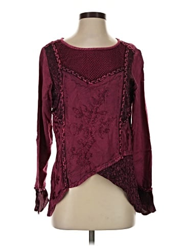 The Pyramid Collection Long Sleeve Blouse (view 1)