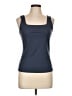 Nine West Blue Tank Top Size L - photo 1