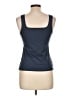 Nine West Blue Tank Top Size L - photo 2