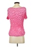 Unbranded 100% Polyester Pink Short Sleeve Top Size XS (estimated) - photo 2