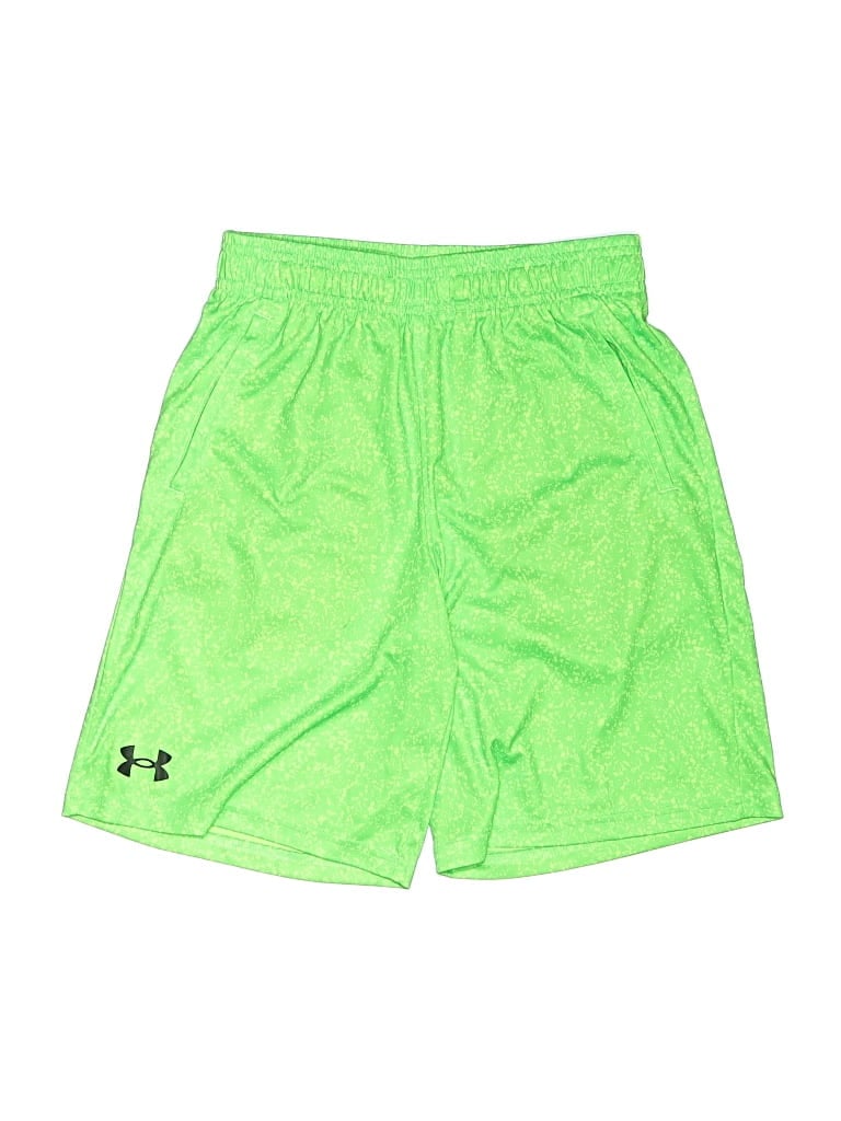 Pre-owned Under Armour Kids' Athletic Shorts In Green