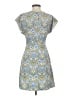 MNG Paisley Blue Casual Dress Size 2 - photo 2