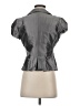 Armani Collezioni 100% Silk Metallic Gray Blouse Size 4 - photo 2