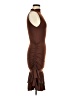 Shein Brown Cocktail Dress Size 6 - photo 4