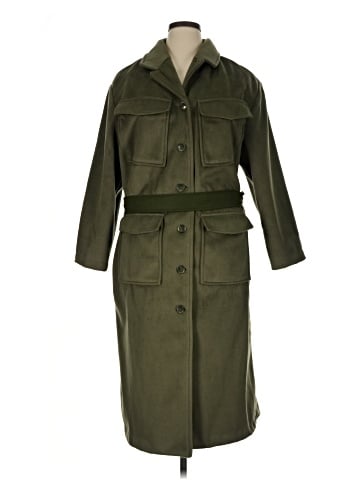 ELOQUII Trenchcoat (view 1)