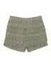 W by Worth 100% Silk Chevron-herringbone Green Shorts Size 6 - photo 1
