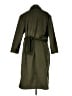 ELOQUII 100% Polyester Green Trenchcoat Size 14 Plus - photo 2