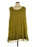 Logo Layers Green Sleeveless Blouse Size 4X - photo 1