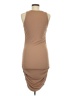 Unbranded Solid Tan Casual Dress Size M - photo 2