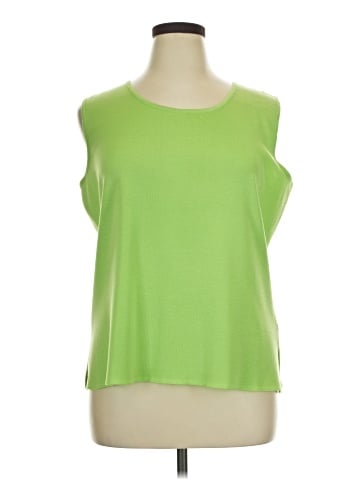 MING WANG Sleeveless Blouse (view 1)