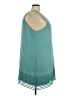 Logo Layers Teal Sleeveless Blouse Size 4X - photo 4