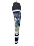 Eva Varro Graphic Blue Yoga Pants Size S - photo 4