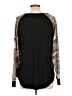 Halife Black Long Sleeve Top Size L - photo 2