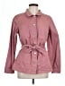 Just Fab 100% Cotton Pink Jacket Size L - photo 1