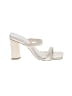 Schutz Ivory Sandals Size 6 - photo 1