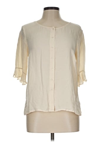 Sunny Leigh 3/4 Sleeve Silk Top (view 1)
