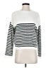Shein 100% Acrylic Stripes White Pullover Sweater Size XS - photo 1