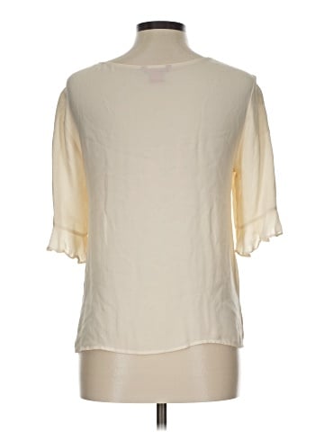 Sunny Leigh 3/4 Sleeve Silk Top (view 2)