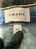 FRAME 100% Cotton Blue Denim Shorts Size 24 - photo 3