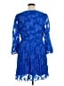 ASOS Design 100% Polyester Blue Cocktail Dress Size 14 - photo 2
