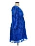 ASOS Design 100% Polyester Blue Cocktail Dress Size 14 - photo 4