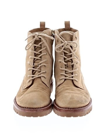 Vince. suede combat boots (view 2)