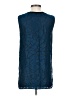 Calvin Klein 100% Polyester Blue Sleeveless Blouse Size 2 (estimated) - photo 2