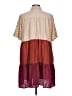Haptics 100% Polyester Brown Casual Dress Size L - photo 2
