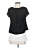 Meadow Rue Black Short Sleeve Top Size S - photo 2
