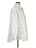 Bibi 100% Polyester Stripes Ivory Long Sleeve Blouse Size XL - photo 4
