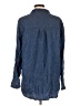Cato 100% Lyocell Blue Long Sleeve Button-Down Shirt Size L - photo 2