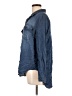 Cato 100% Lyocell Blue Long Sleeve Button-Down Shirt Size L - photo 5