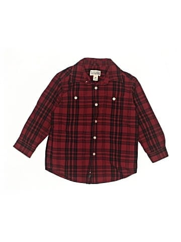 The Children's Place Long Sleeve Button-Down Shirt (view 1)