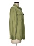 Chico's 100% Modal Green 3/4 Sleeve Button-Down Shirt Size Lg (2) - photo 4