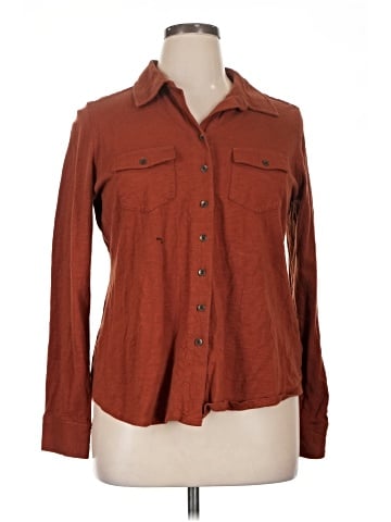 Shyanne Long Sleeve Button-Down Shirt (view 1)