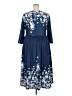 Unbranded Blue Casual Dress Size XXL - photo 2