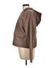 Sincerely Jules 100% Polyester Solid Brown Jacket Size L - photo 5