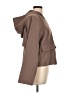 Sincerely Jules 100% Polyester Solid Brown Jacket Size L - photo 4