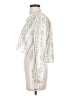 Anthropologie 100% Polyester Ivory Long Sleeve Blouse Size XXS - photo 5