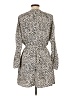 Altar'd State 100% Polyester Animal Print Tan Casual Dress Size L - photo 2