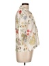 Zara Floral Ivory 3/4 Sleeve Button-Down Shirt Size L - photo 4