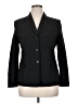 Petite Sophisticate 100% Acetate Black Blazer Size 14 Petite - photo 1
