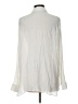 Bershka Ivory Long Sleeve Blouse Size L - photo 2