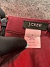 J.Crew 100% Polyester Stars Burgundy Formal Skirt Size 0 - photo 4