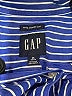Gap 100% Cotton Stripes Blue Long Sleeve Button-Down Shirt Size XL (tall) - photo 7