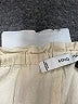 MNG Solid Ivory Khaki Shorts Size M - photo 3