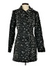 By & By Animal Print Black Coat Size S - photo 1