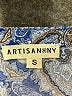 Artisan NY 100% Rayon Blue Short Sleeve Blouse Size S - photo 7