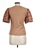 Left Coast by Dolan Graphic Tan Short Sleeve Top Size L - photo 2