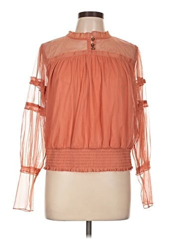 Calligraphie Long Sleeve Blouse (view 1)